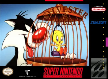 Sylvester and Tweety (USA) (Proto 1) box cover front